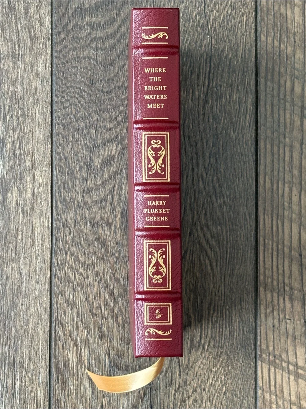 WHERE THE BRIGHT WATERS MEET Trout Fishing Harry Plunket Greene EASTON PRESS 96’